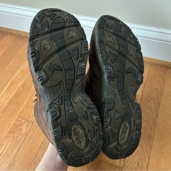 Cabela’s Brown Leather Lace Up Outdoor Work Weatherproof Boots Men’s Size 10.5 - Picture 5 of 7